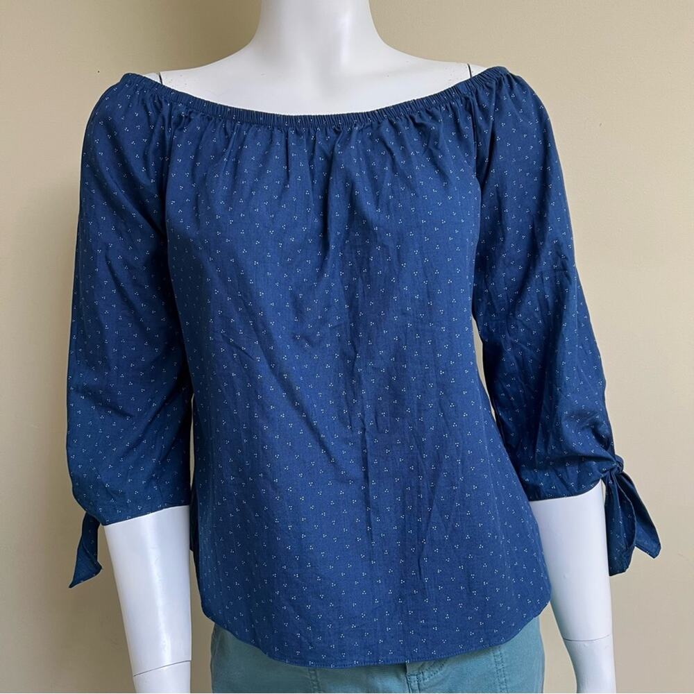 Reformation Off the Shoulder Peasant Top